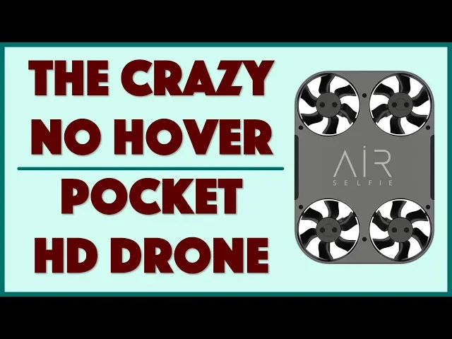 Video thumbnail for The Cool AirSelfie2 HD Pocket Drone - Demo & Review!