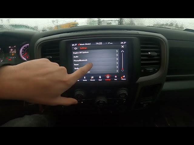 Video thumbnail for How to Forget Smartphone From Bluetooth Settings in Dodge Ram 1500 II ( 2019 - now ) - Remove Phone