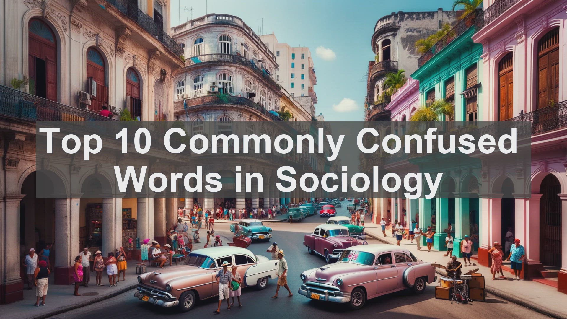 'Video thumbnail for Top 10 Commonly Confused Words in Sociology'