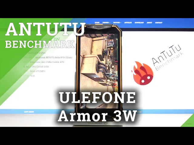 Video thumbnail for Ulefone Armor 3W - AnTuTu TEST Overall Score! | Helio P70