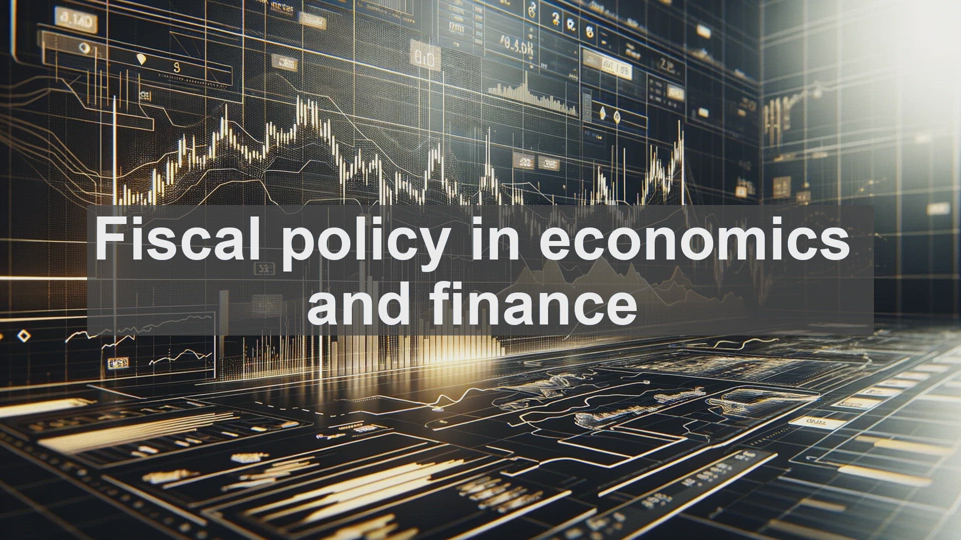'Video thumbnail for Fiscal policy in economics and finance'