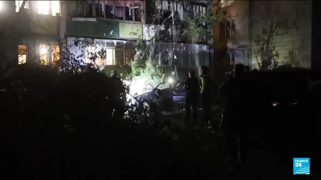 Video thumbnail for Massive Russian strikes hit Kyiv killing several people