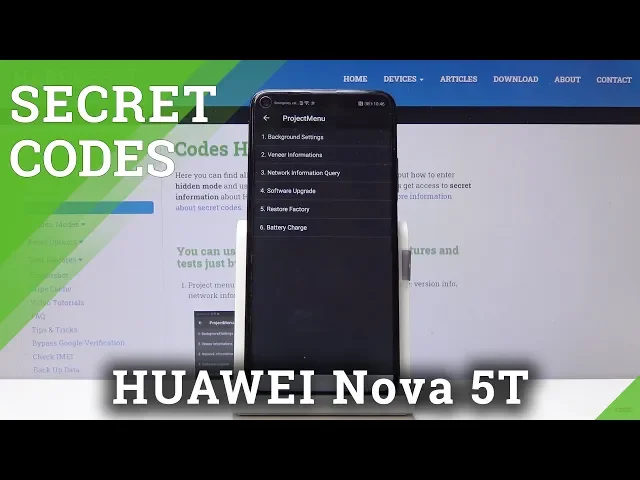 Video thumbnail for Secret Codes HUAWEI Nova 5T – Super Options / Hidden Modes