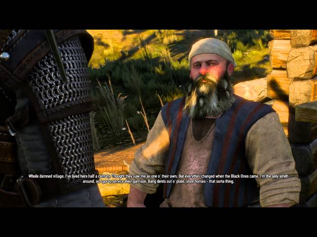 Video thumbnail for The Witcher 3: Wild Hunt - Twisted Firestarter: Willis Blacksmith "Forge Set on Fire" Dialogue Tree
