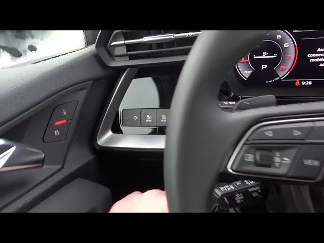 Video thumbnail for How to Enable or Disable Automatic Lights in Audi A3 8Y (2020 - ...) - Turn Auto Lights On or Off