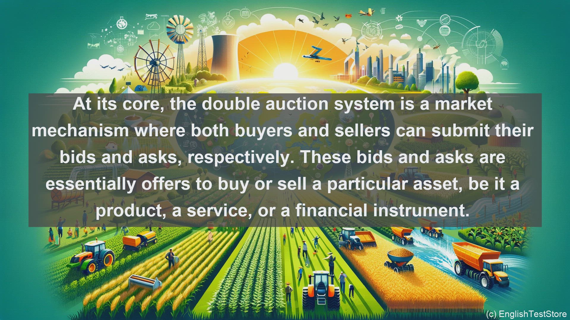 'Video thumbnail for Double auction system in economics and finance'