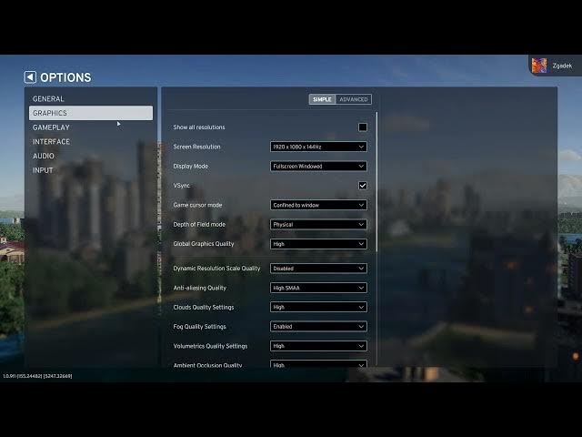 Video thumbnail for Cities Skylines 2: How to Change Resolution