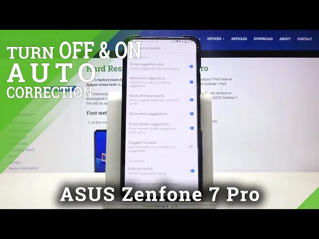 Video thumbnail for How to Access Text Correction Options in ASUS Zenfone 7 Pro - Find Typing Settings