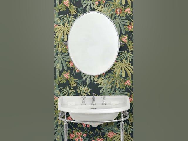 Video thumbnail for 9 Trendy Wallpaper Designs For Bathroom