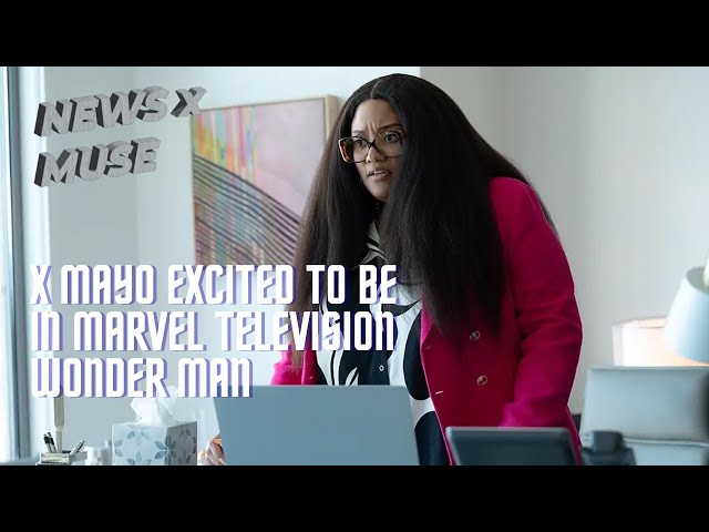 Video thumbnail for X Mayo Excited To Be in Marvel Television Wonder Man