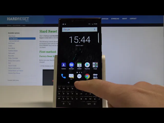 Video thumbnail for How to Reset Camera Settings in BLACKBERRY Key2? – Restore Default Settings