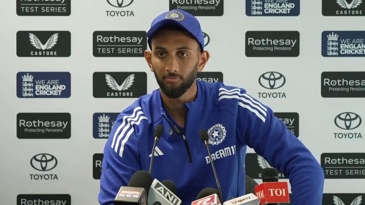 Video thumbnail for 'It's my responsibility to get better' - India's Krishna ahead of second England Test