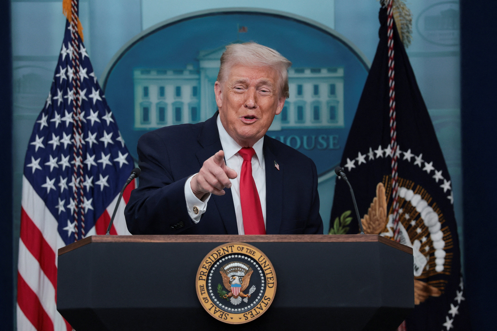 Video thumbnail for Key takeaways from Trump’s one-year anniversary briefing