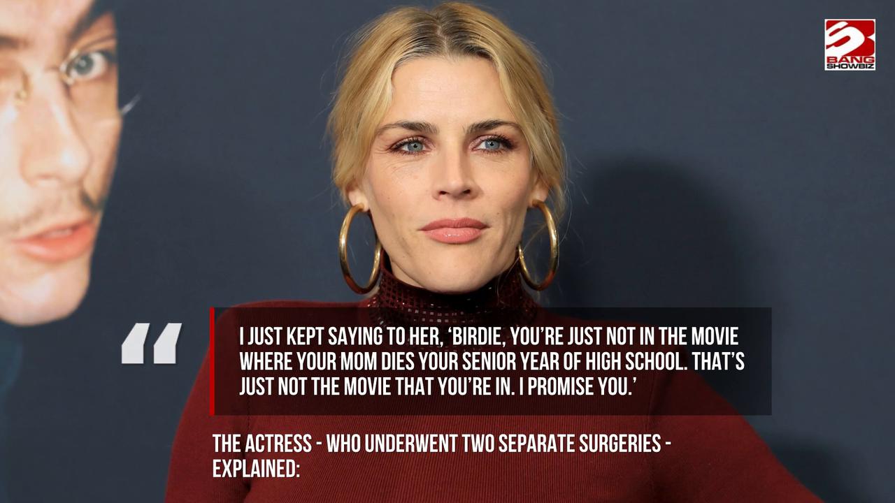 Video thumbnail for Hollywood star Busy Philipps reveals brain tumour scare
