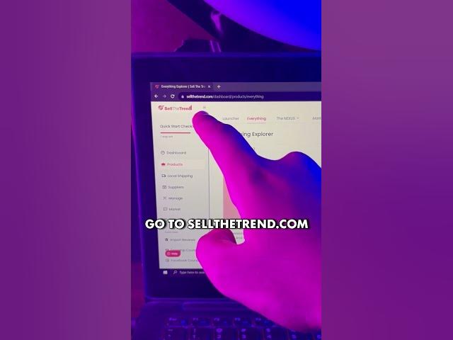 Video thumbnail for #dropshippingwinningproducts #dropshipping Forget Shopify, Try SellTheTrend