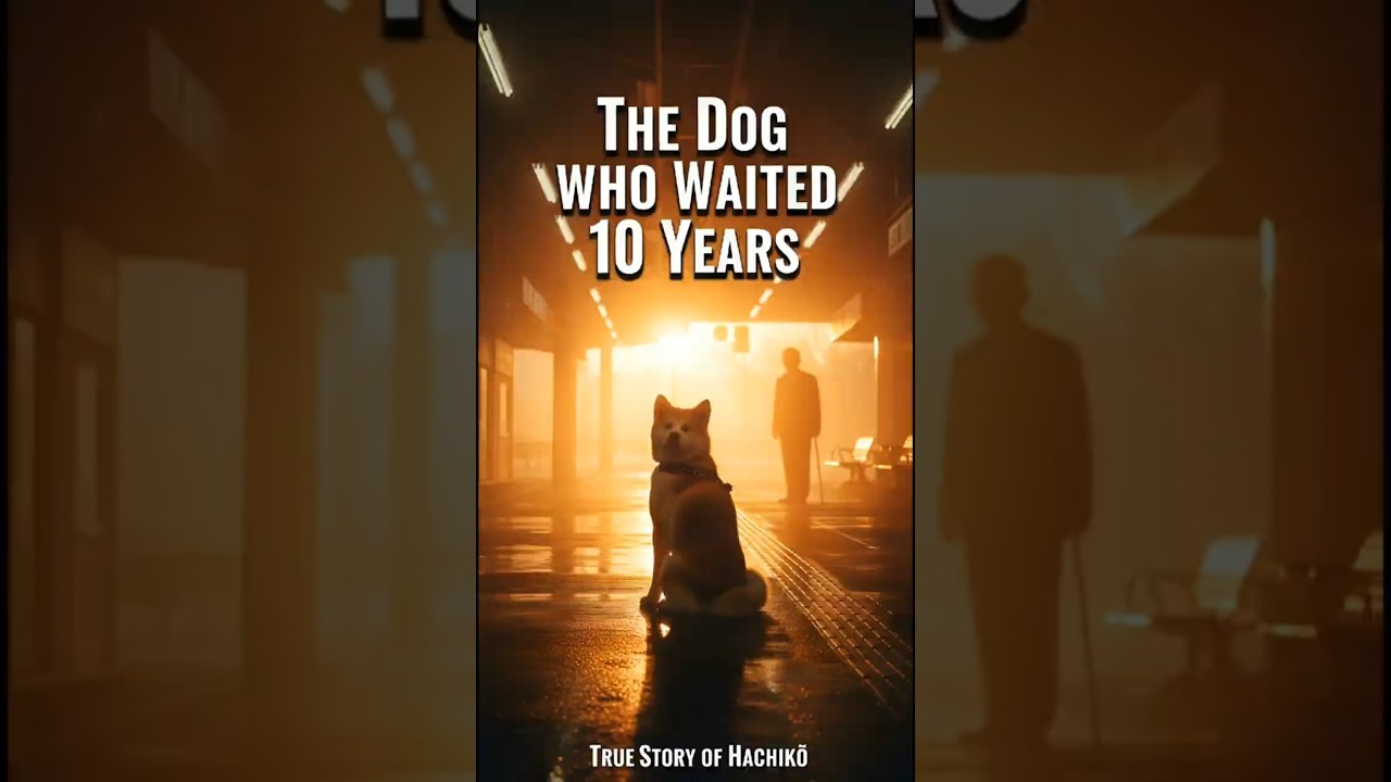 Video thumbnail for The Loyal Dog Waited 10 Years for His Owner | Hachiko’s True Story