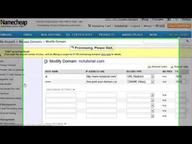 Video thumbnail for How to set up URL Forwarding