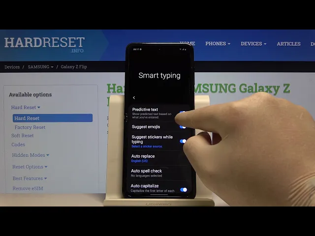 Video thumbnail for How to Activate Auto Correction in SAMSUNG Galaxy Z Flip – Correct Text