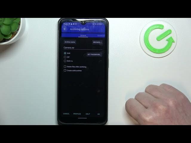 Video thumbnail for How to Pack Files on ULEFONE Armor 17 Pro? - Use RAR App