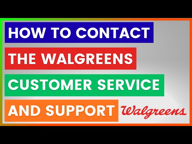 Video thumbnail for How To Contact The Walgreens Customer Service And Support? [in 2025]