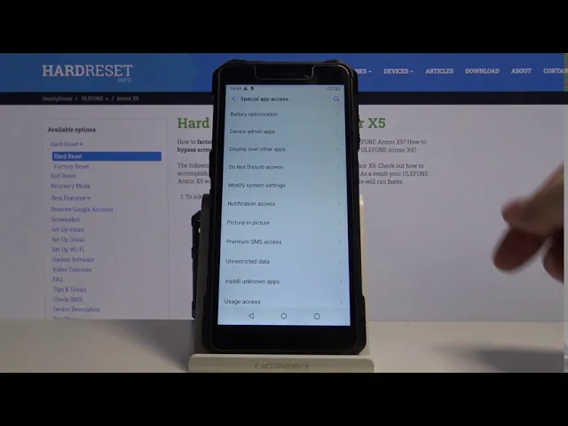 Video thumbnail for How to Enable Unknow Sources Installation in Ulefone Armor X5?