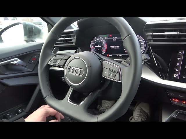 Video thumbnail for How to Enable or Disable Position Lights in Audi A3 8Y (2020 - ...) - Turn Position Lights On or Off