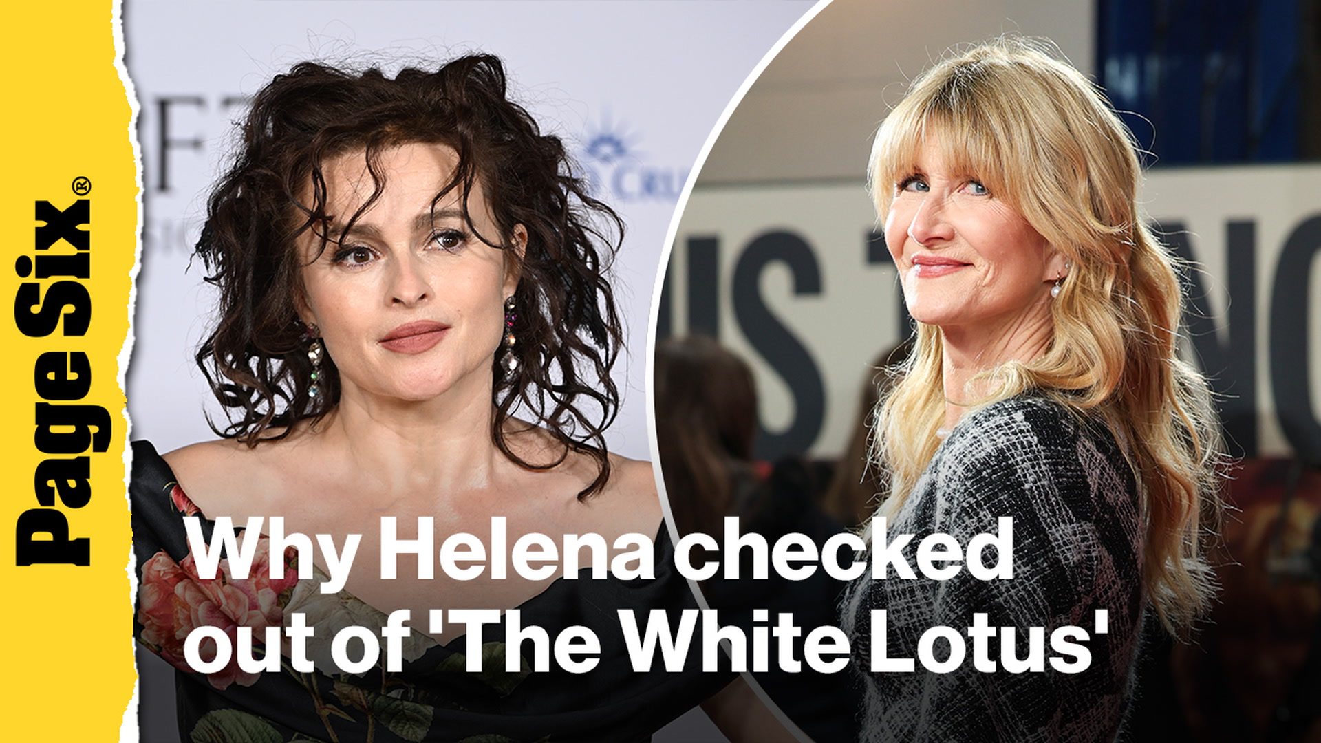 Video thumbnail for Helena Bonham Carter exited 'The White Lotus' after demand from Mike White: report