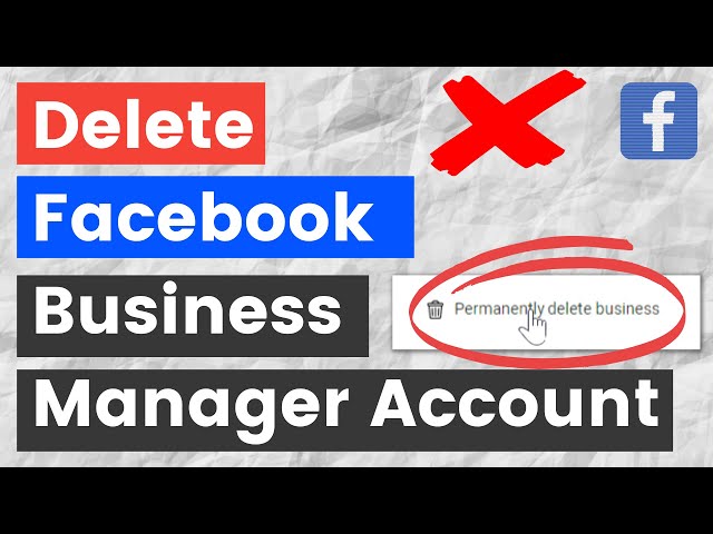 Video thumbnail for How To Delete A Facebook Business Manager Account? [in 2025] - (Permanently Remove It)