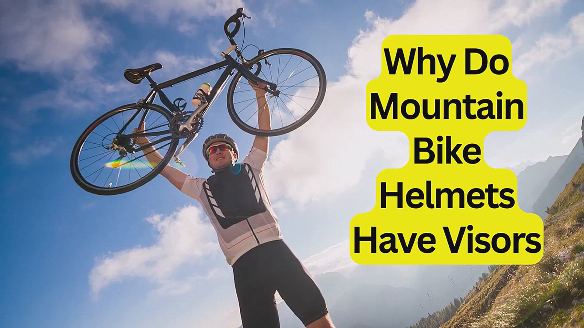 'Video thumbnail for Why Do Mountain Bike Helmets Have Visors'