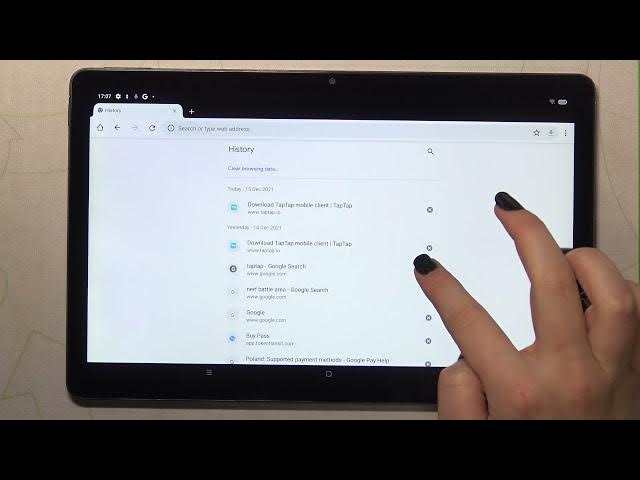 Video thumbnail for How to Clear Browser History on REALME Pad – Reset Visited Websites