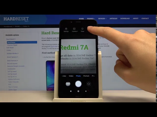 Video thumbnail for Camera Grid Lines in XIAOMI Redmi 7A – Activate and Disable Orientation Lines