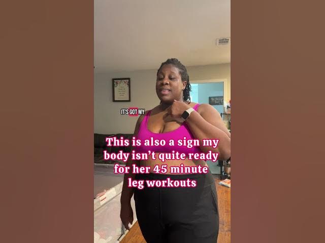 Video thumbnail for Struggling through this workout gave me proof: you don’t need perfect reps you just need to show up