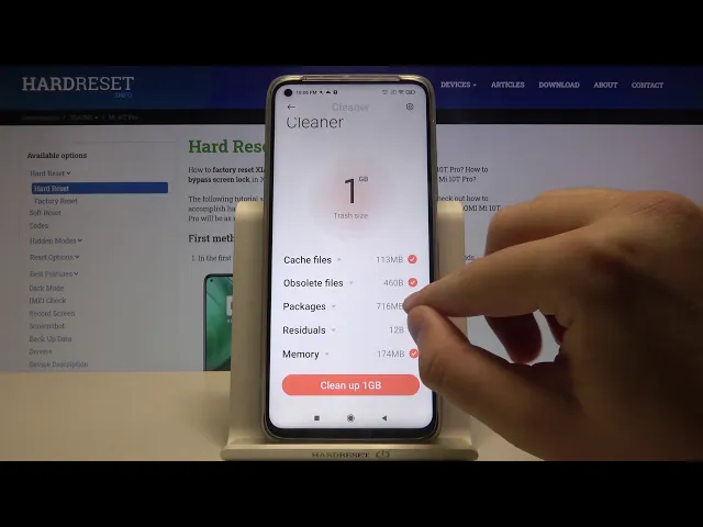 Video thumbnail for How to Clean Storage in XIAOMI Mi 10T Pro – Delete Junky Files