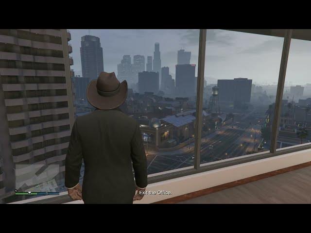 Video thumbnail for Grand Theft Auto Online - Prologue: Go To Office (Maze Bank) Assistant Cutscene | Securo Serv | PS5