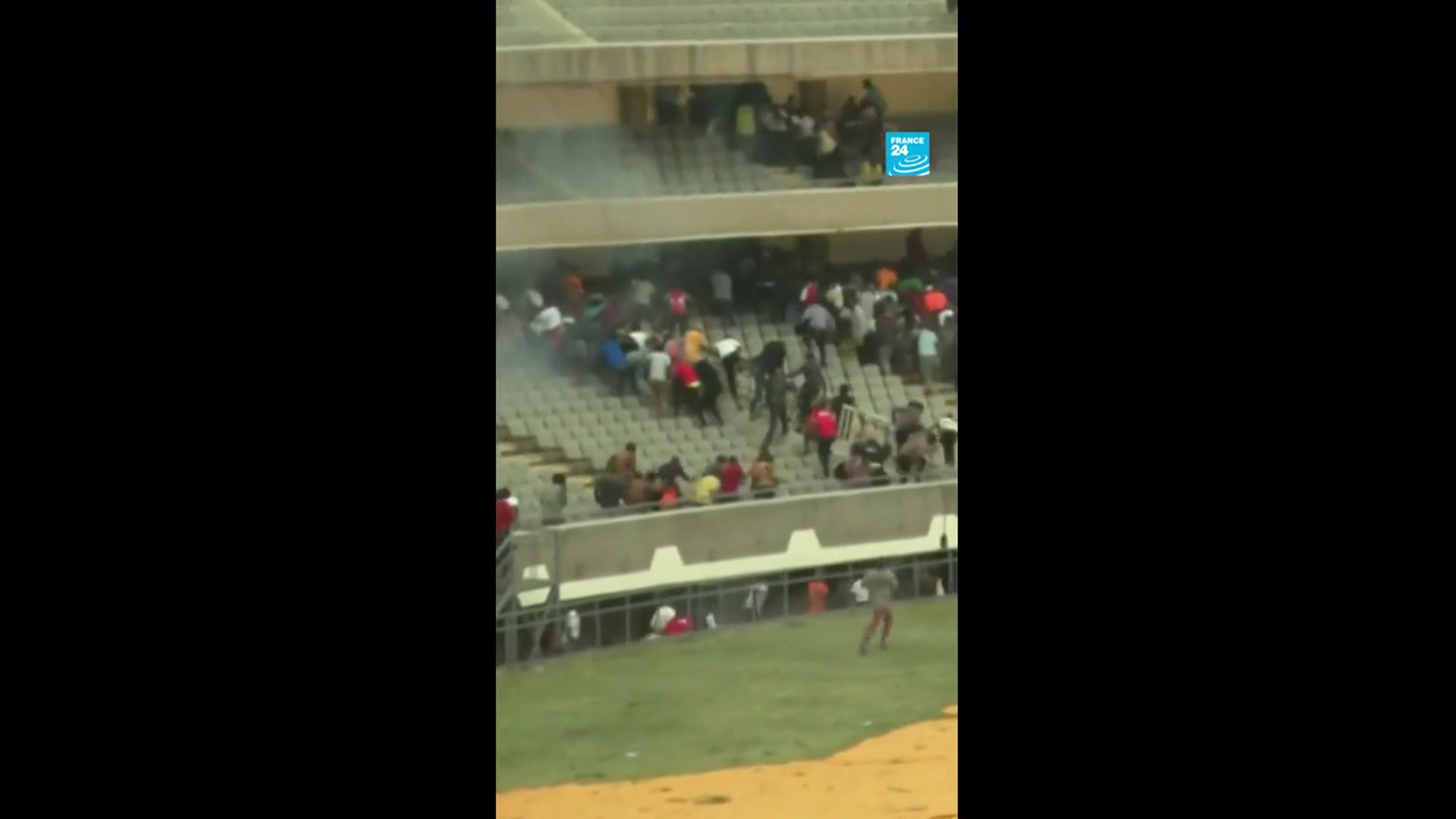 'Video thumbnail for Kenya: Panic breaks out during a tribute to Raila Odinga'