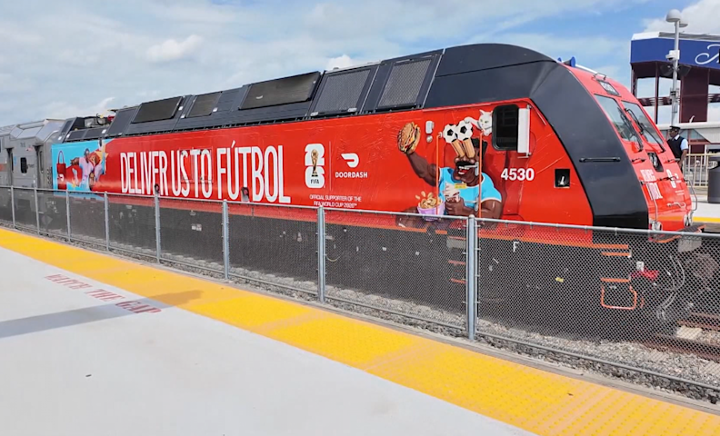 Video thumbnail for Today will be NJ Transit’s test to move commuters and fans for the FIFA World Cup match