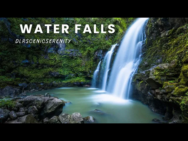 Video thumbnail for water fall || waterfall || water falling || water fall asleep deep || water falls videos ||