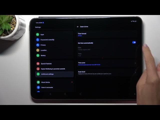 Video thumbnail for How to Change Date and Time on Oppo Pad 2 – Set Up Date and Time