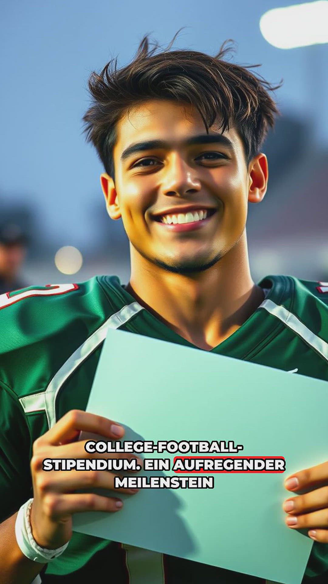'Video thumbnail for Meilenstein  Deutscher NFL Academy-Star Kevin Bentin wechselt in die USA'