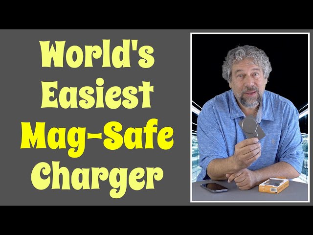 Video thumbnail for MyCharge Mag-Lock 6000mAh Wireless Mag-Safe Charger -- REVIEW