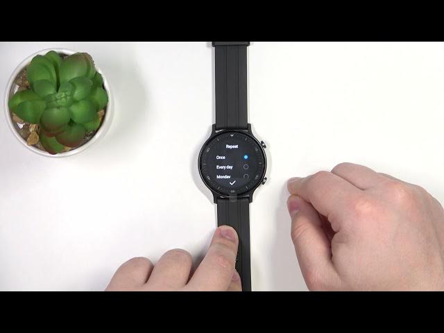 Video thumbnail for How to Set Up Alarm Clock on REALME Watch S – Schedule Alarms