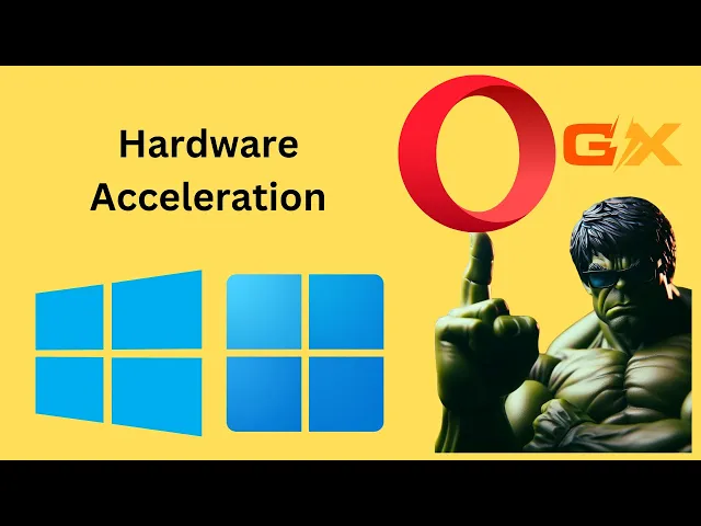 'Video thumbnail for How to Enable or Disable Hardware Acceleration in Opera GX on Windows 11 or 10 | GearUpWindows'