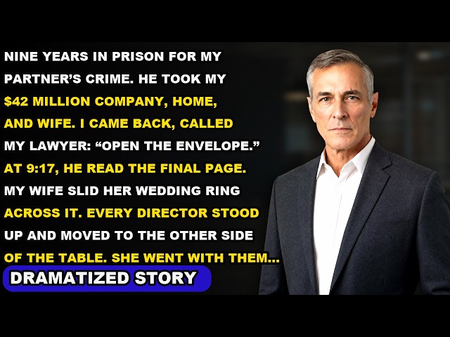 Video thumbnail for After 9 Years in Prison for My Business Partner’s Crime, I Came Home —He Was Living My Life