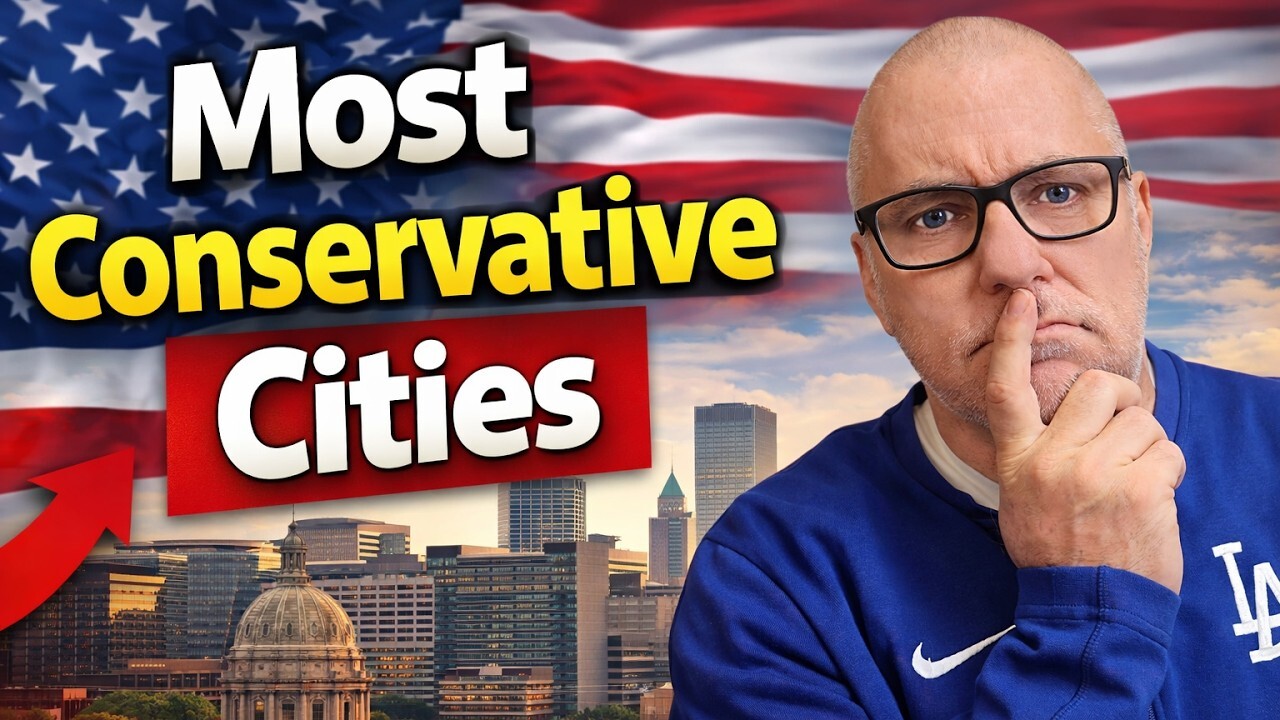 Video thumbnail for The 10 Most Conservative Cities in the United States