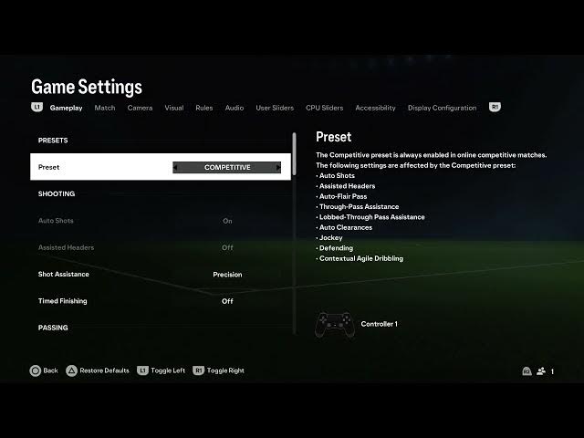 Video thumbnail for How To Turn On & Off Handball In FC 24 ( FIFA 24 )