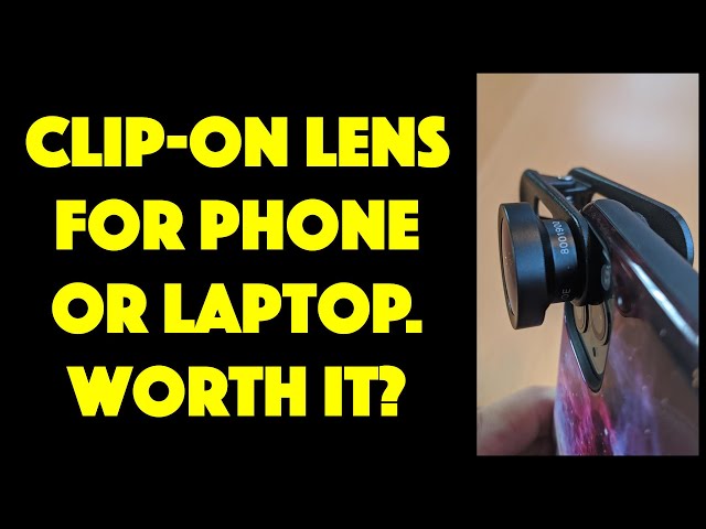 Video thumbnail for HITCASE TrueLux Clip-On Camera Lenses -- DEMO & REVIEW