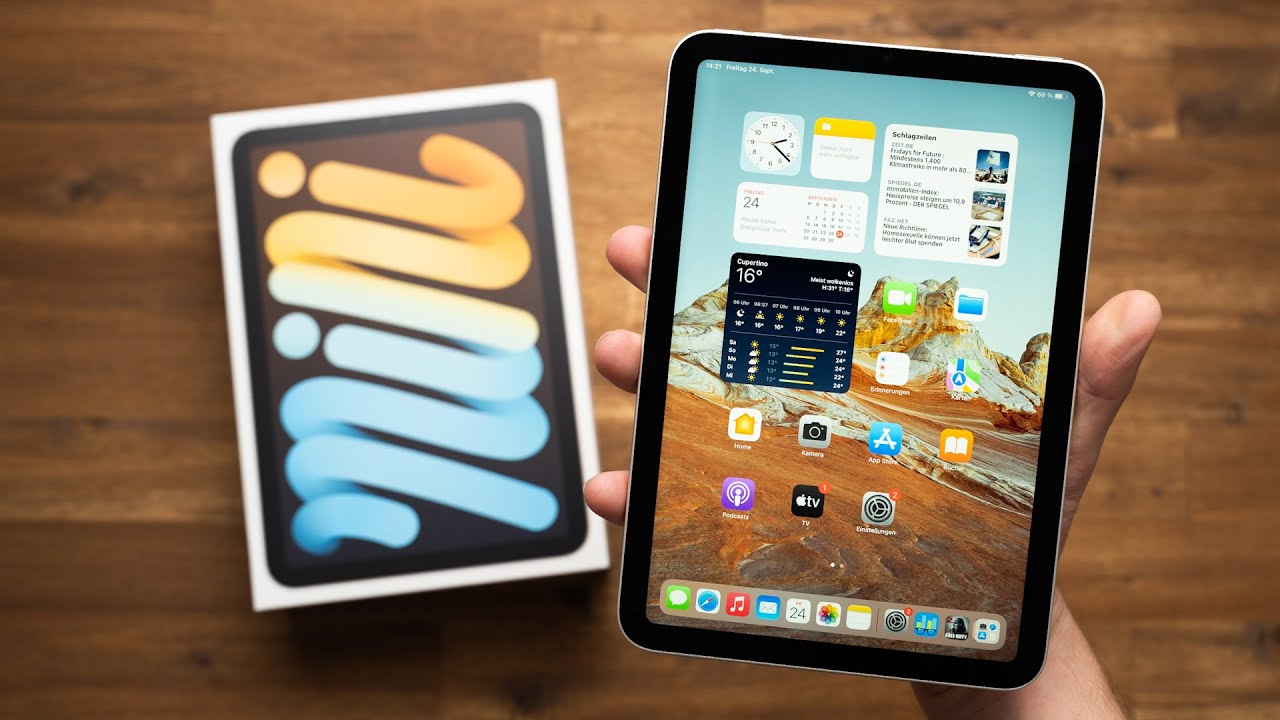 Video thumbnail for Apple iPad Mini 6 Unboxing & Hands On with Jelly Effect :(