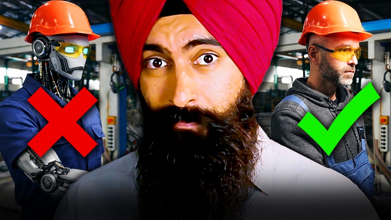 Video thumbnail for The Only 5 High Paying Jobs Safe From AI Through 2030