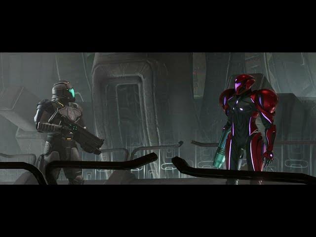 Video thumbnail for Metroid Prime 4 - Flare Pool: Ezra Duke Fights with Samus Aran Gameplay | Armstrong Calls Cutscene