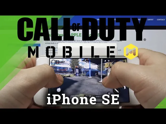 Video thumbnail for Call of Duty on iPhone SE - Mobile Game Test